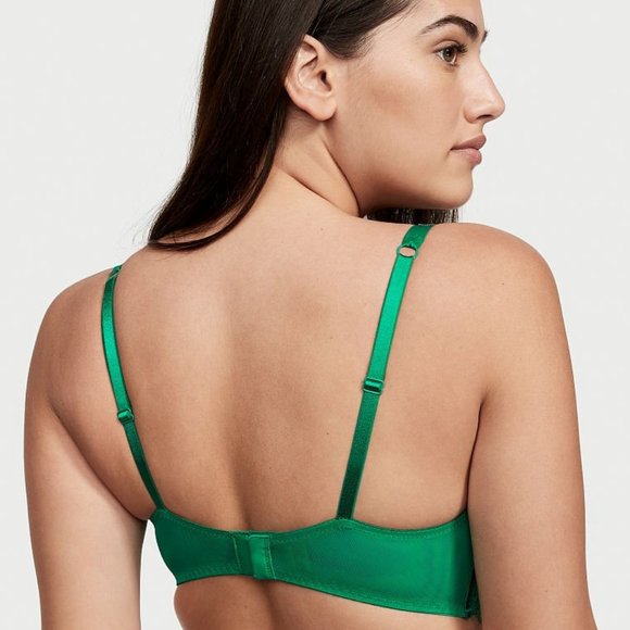 Victoria secret PUSH UP Bling Lace Bra 36C NWT - Picture 4 of 9